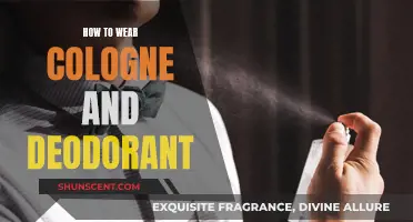 The Art of Wearing Cologne and Deodorant