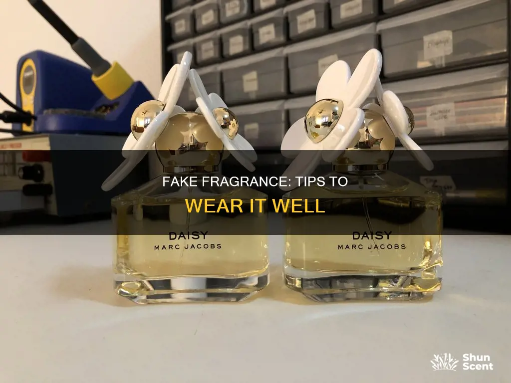 how to wear fake perfume