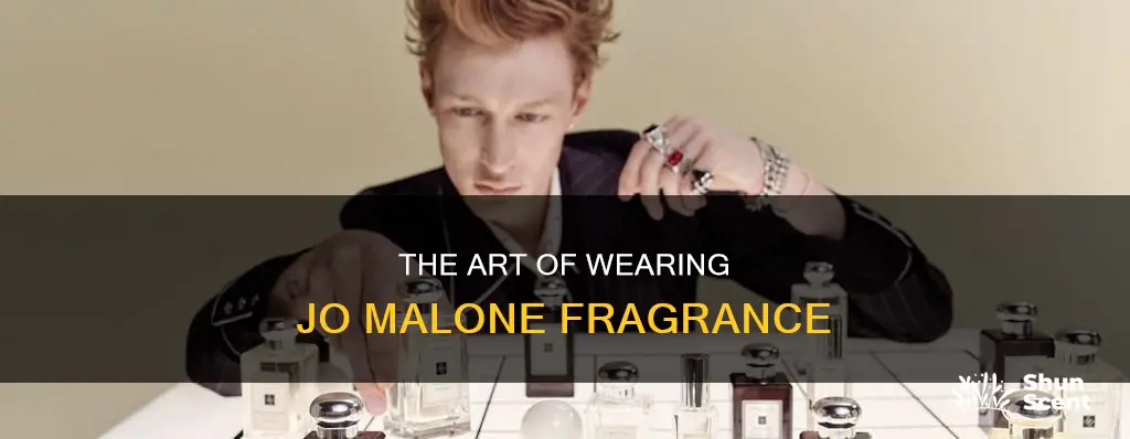 how to wear jo malone perfume