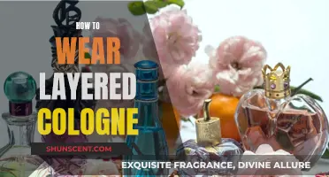 The Art of Layering Colognes: A Guide to Wearing Fragrances