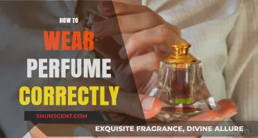 The Art of Wearing Perfume: A Guide