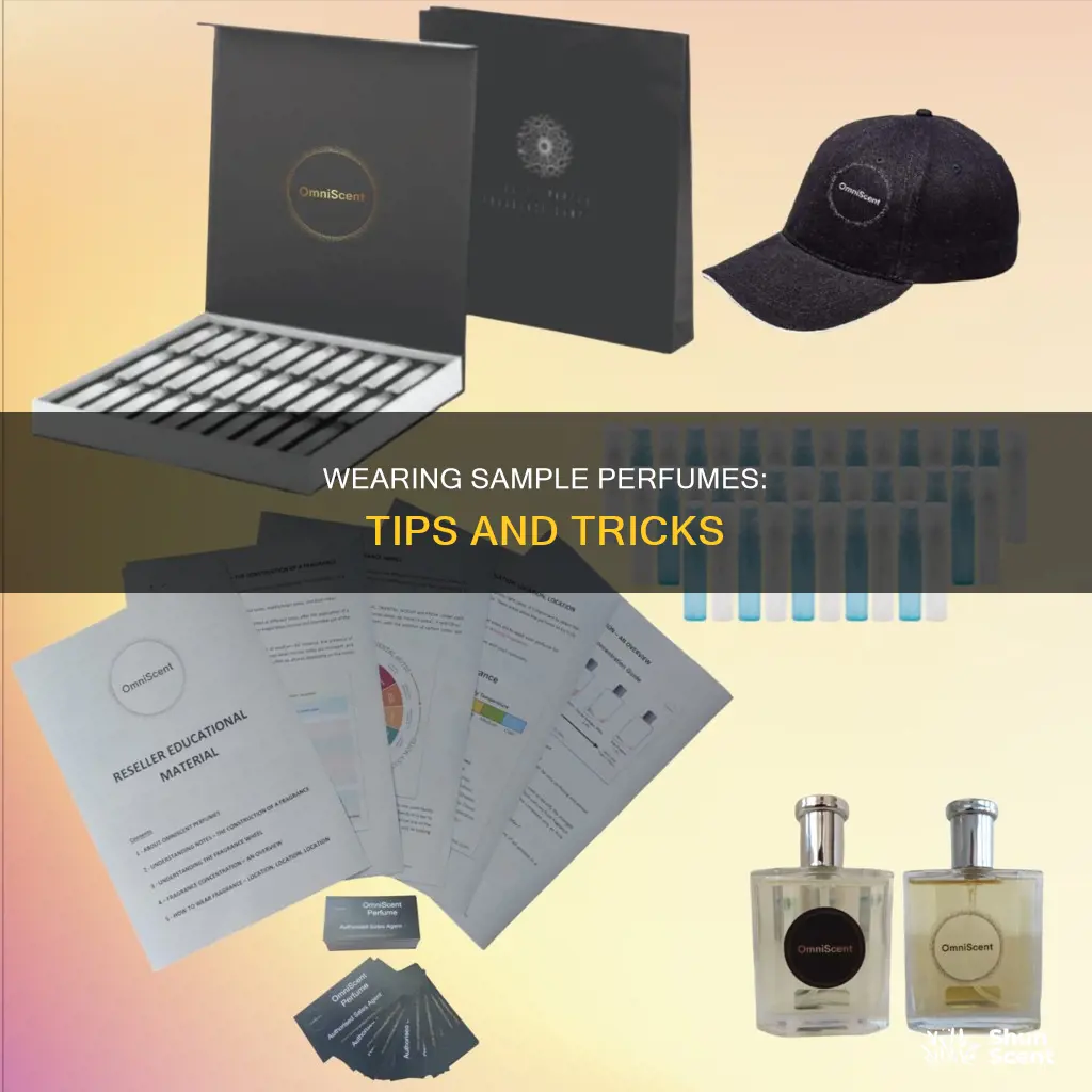 how to wear sample perfume