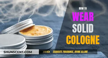 The Art of Wearing Solid Cologne