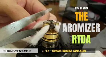 Wicking the Aromizer RTDA: A Step-by-Step Guide