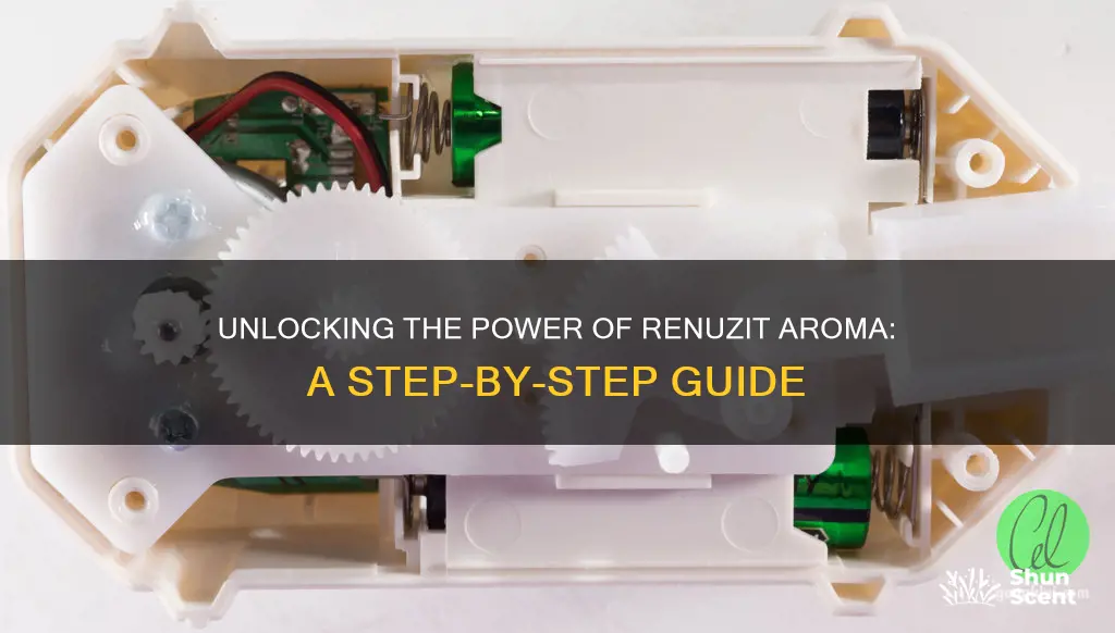 how to work renuzit aroma