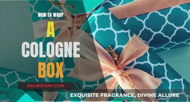 Creative Wrapping Techniques for Cologne Boxes