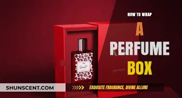 The Art of Wrapping a Perfume Box
