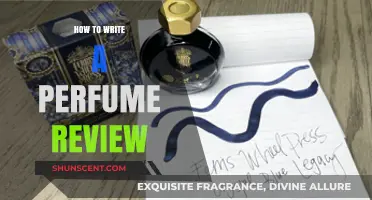 Writing Perfume Reviews: A Step-by-Step Guide