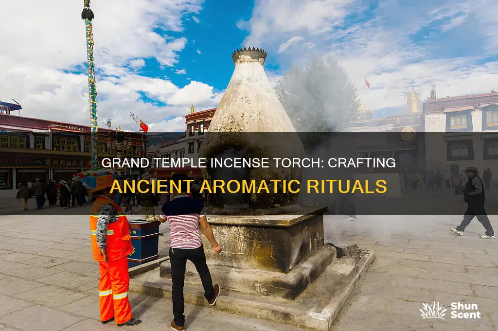 how tyo make incense torch of the grand temple
