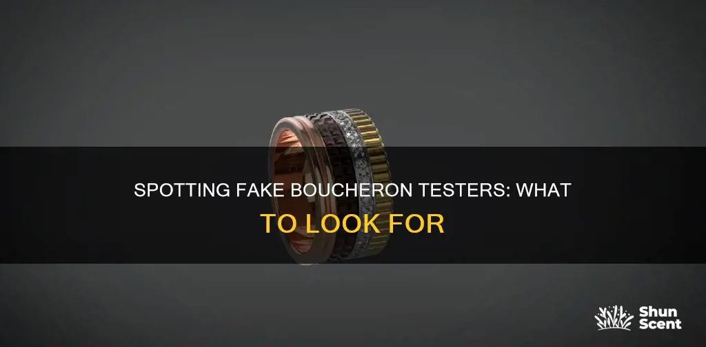 how tyo tell boucheron cologne fake tester