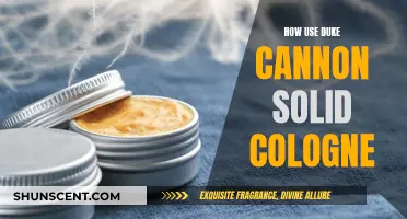 The Art of Applying Duke Cannon Solid Cologne