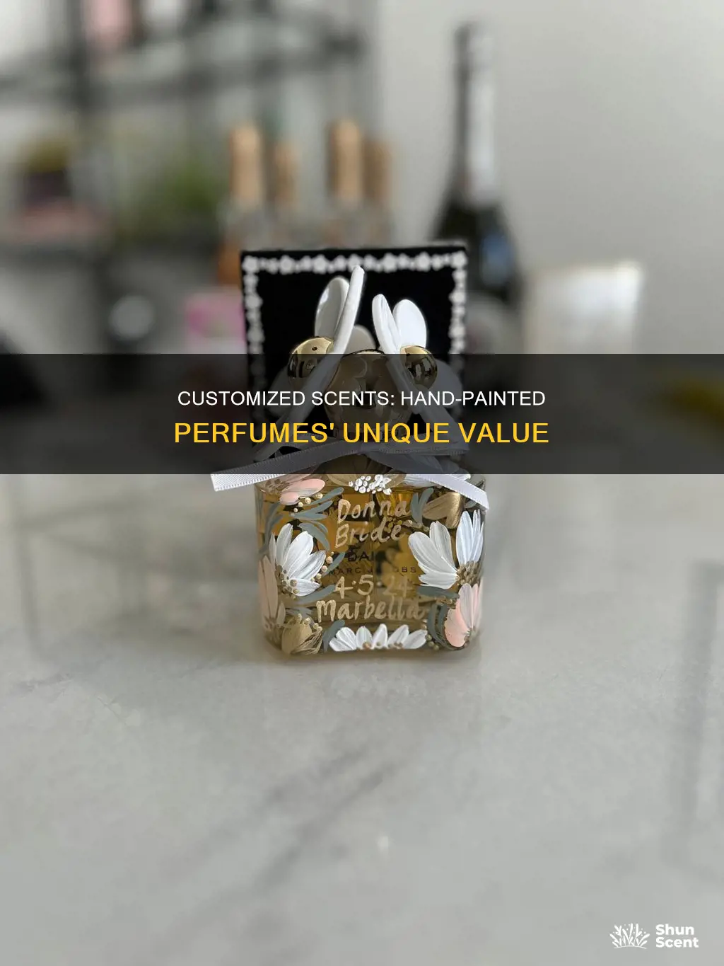 how valuable is a hand painted perfume