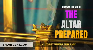 Preparing Incense for the Altar: Ancient Rituals Explored