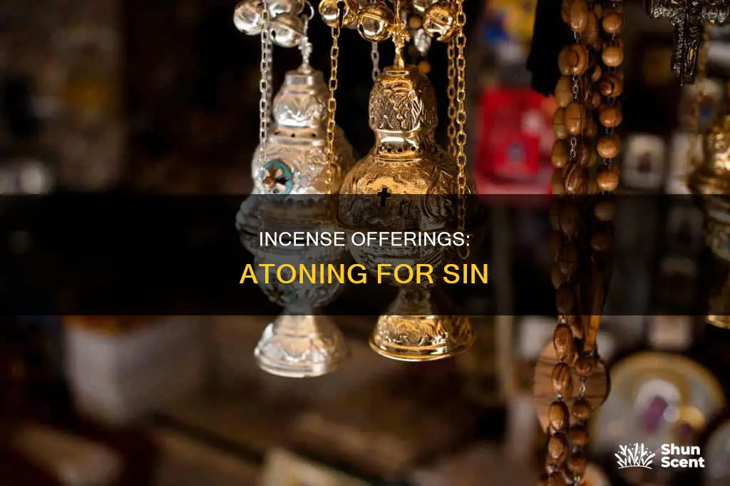 how was incense used in the atonement for sin