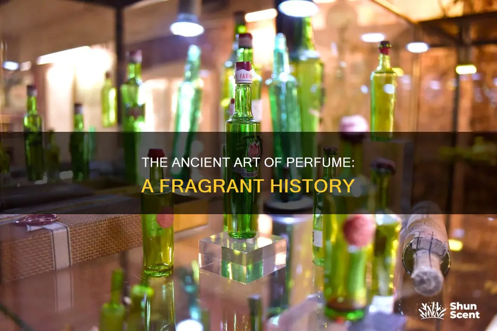 how was perfume invented