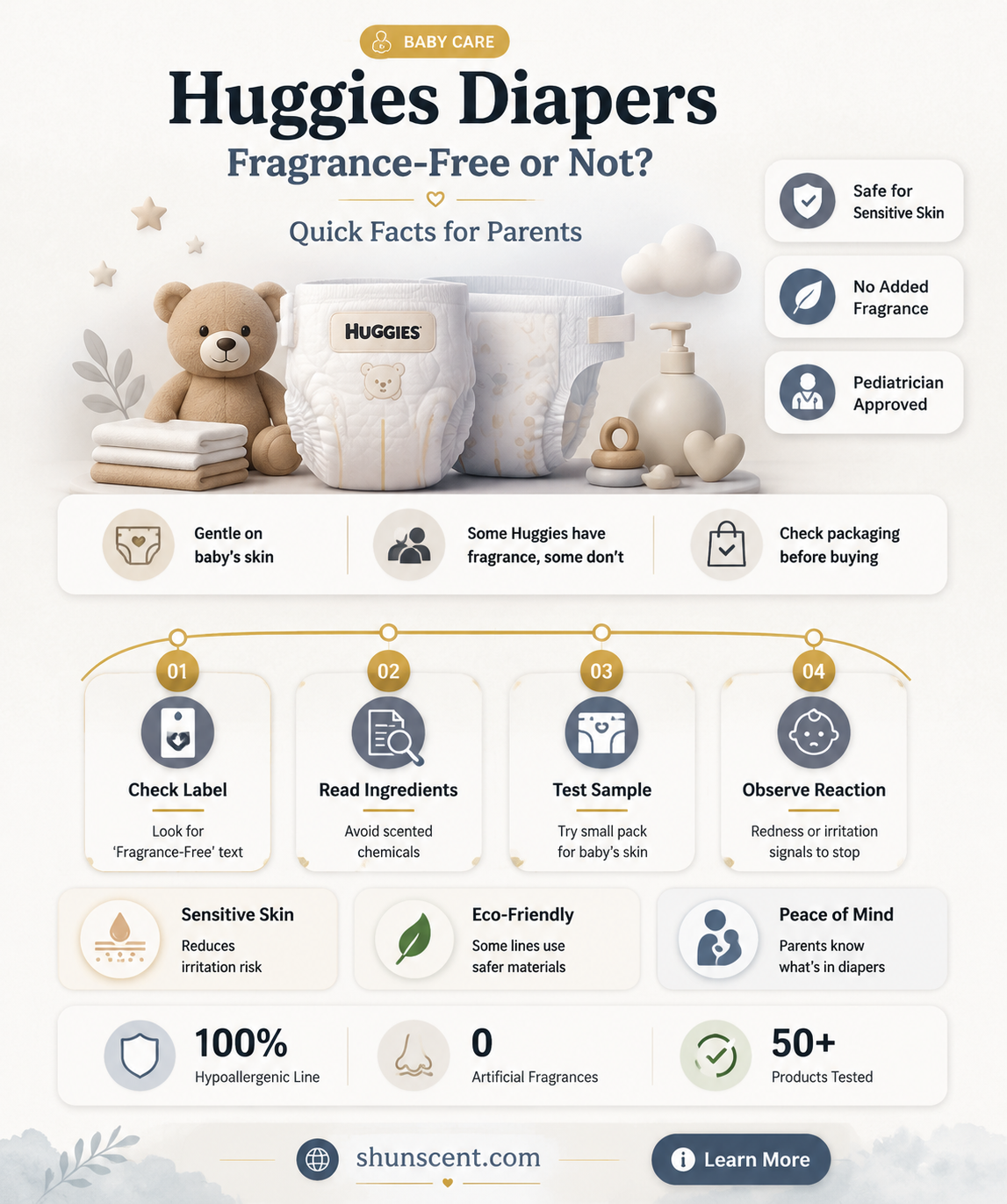 are huggies diapers fragrance free