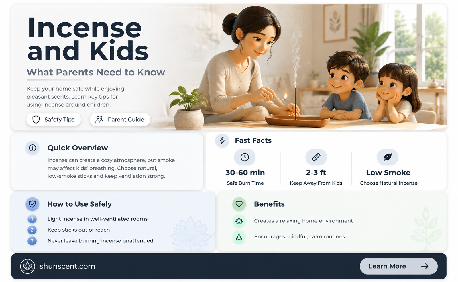 are incense bad for kids