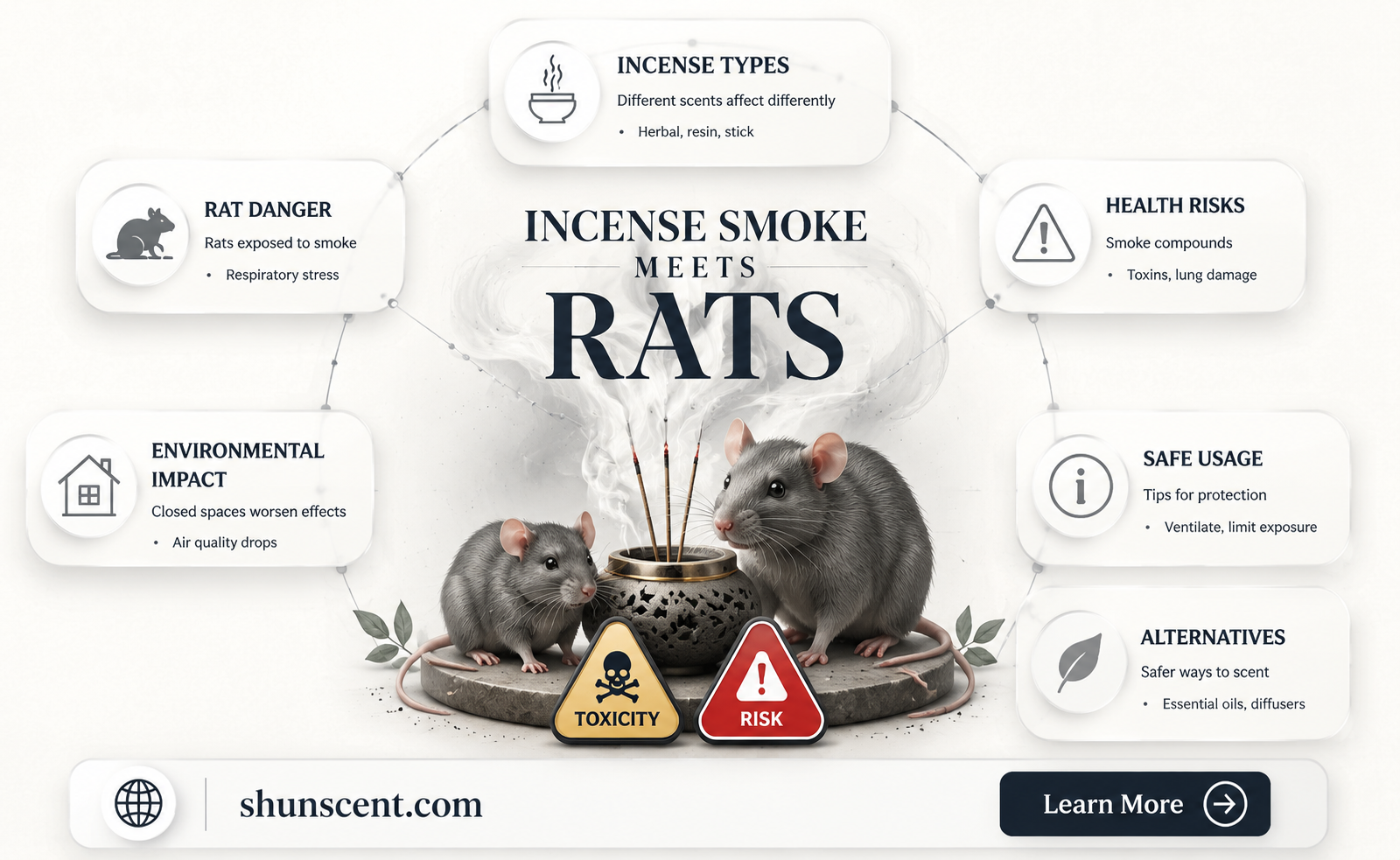 are incense bad for rats