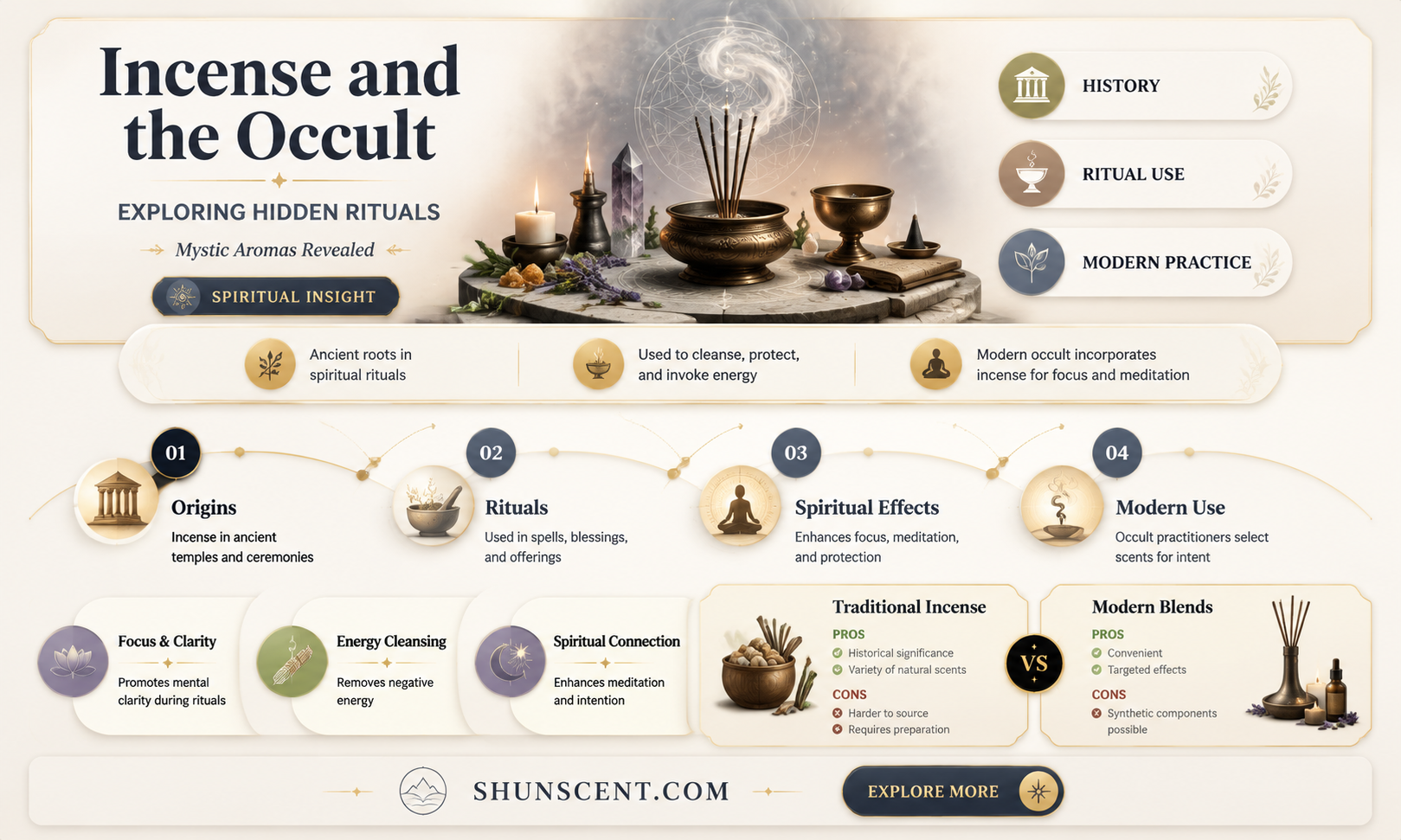 are incense occult