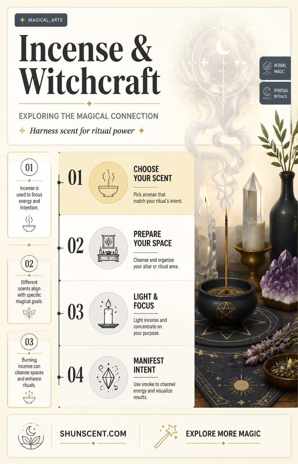 are incense witchcraft
