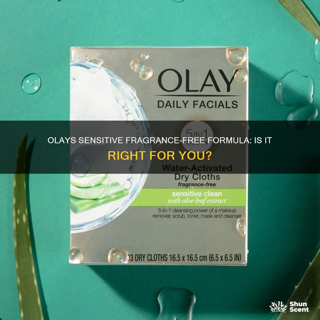 is 0lay sensitive fragrance free
