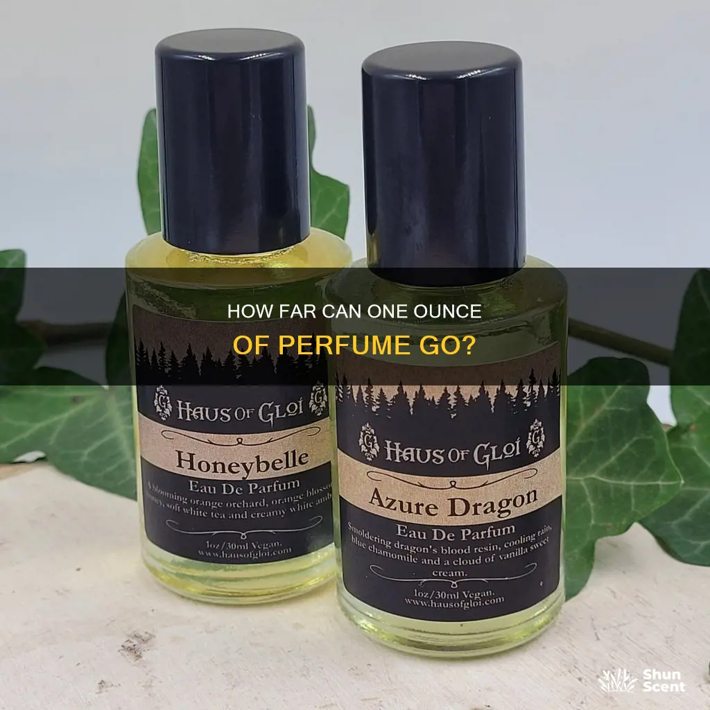 is 1 ounce of perfume enough