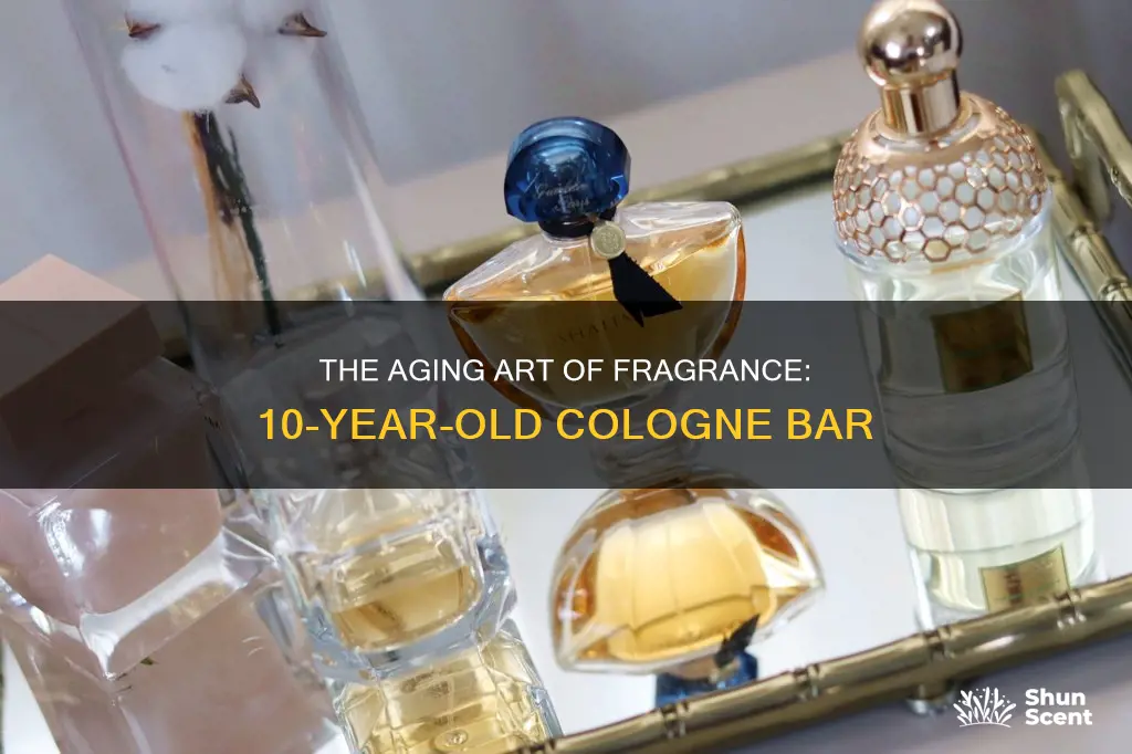 is 10 year old cologne bar