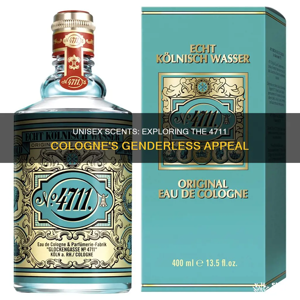 is 4711 cologne unisex