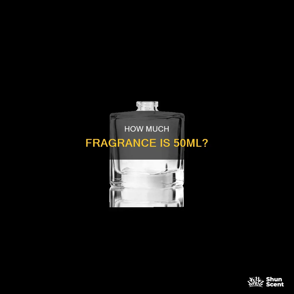 is 50 ml of perfume a lot