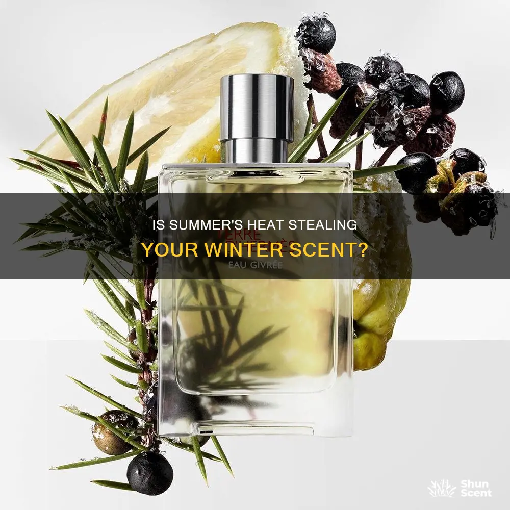 is 80 degrees too hot to wear winter fragrances