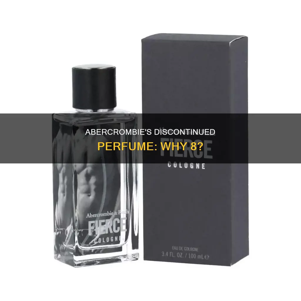 is abercrombie and fitch 8 perfume discontinued