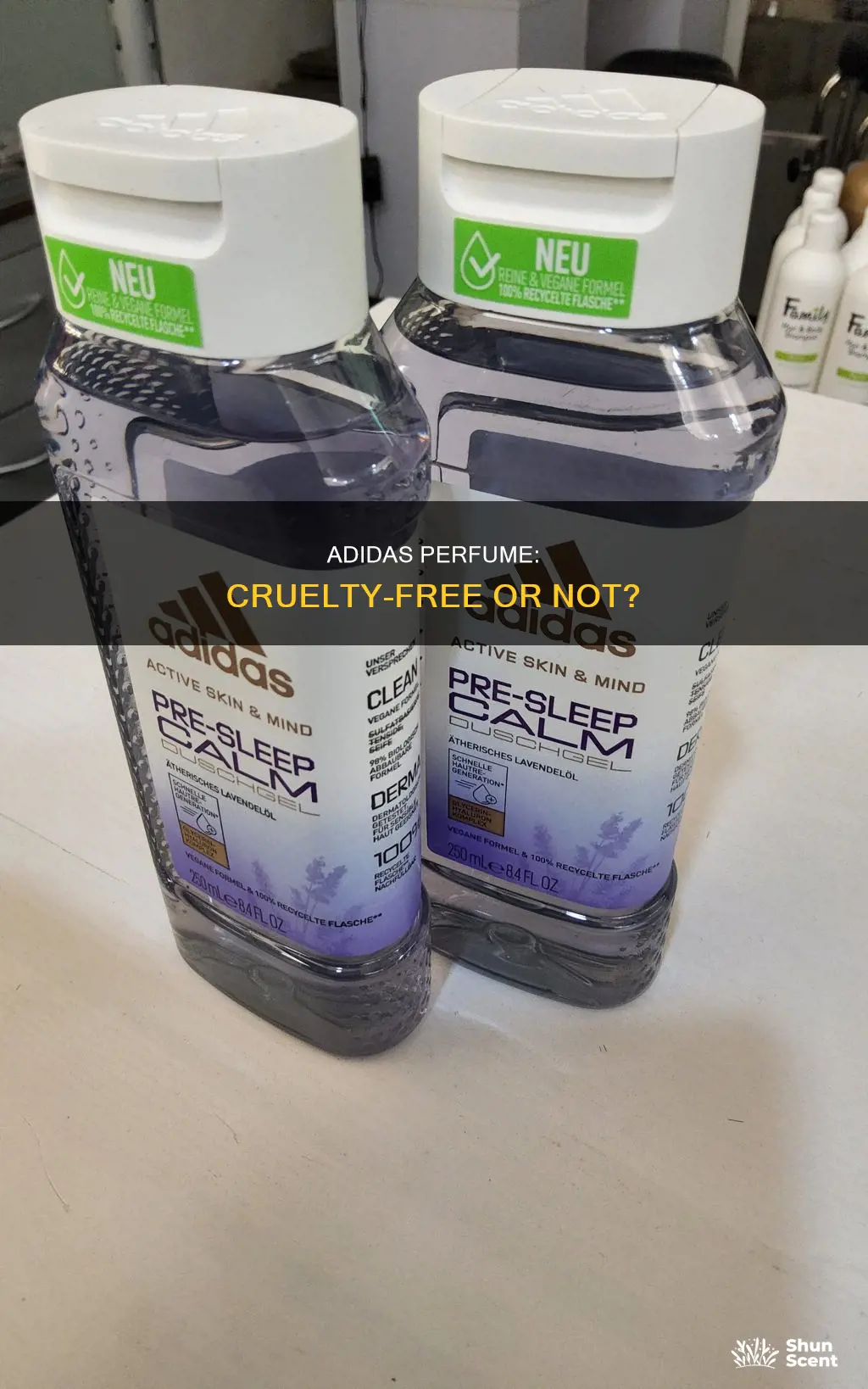 is adidas perfume cruelty free