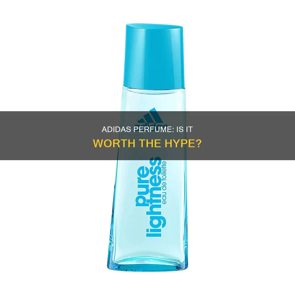 is adidas perfume good