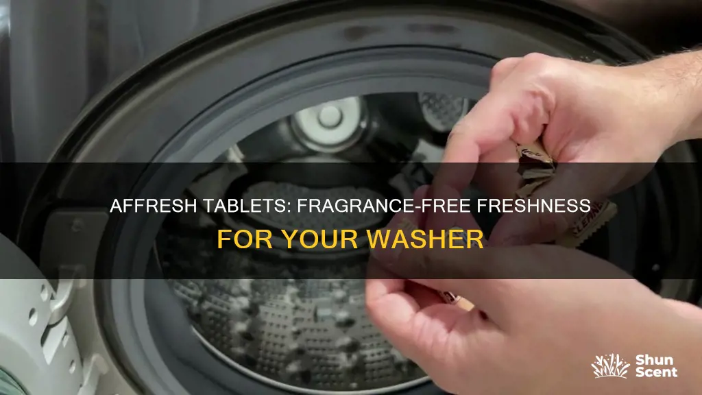 is affresh washing machine cleaner tablets fragrance free