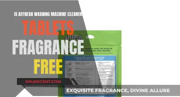 Affresh Washing Machine Cleaner Tablets: Fragrance-Free Solution?