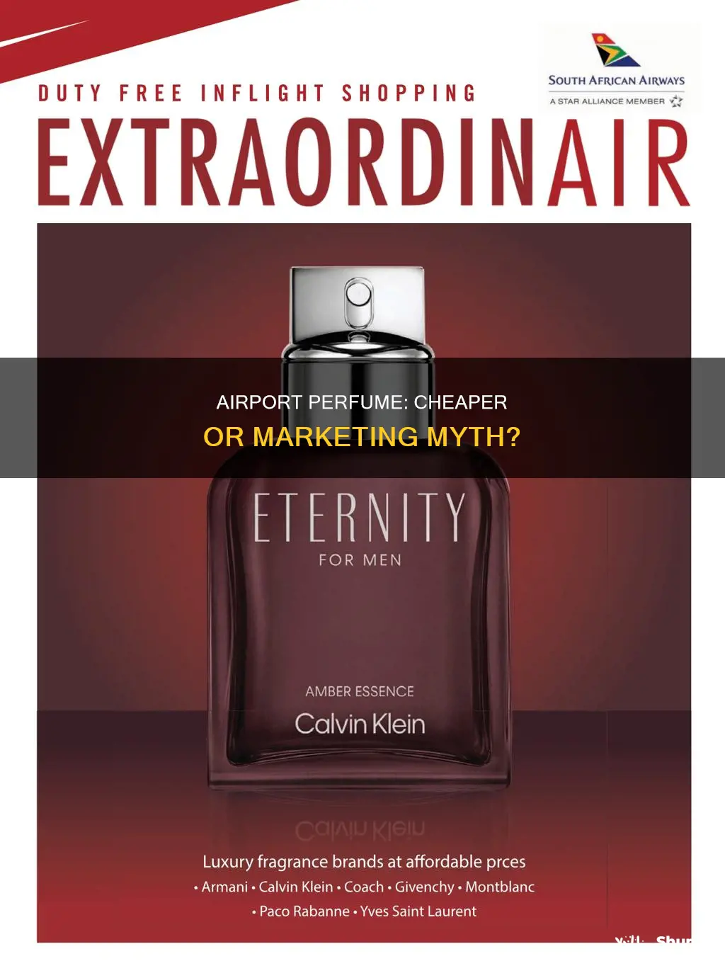 is airport perfume cheaper