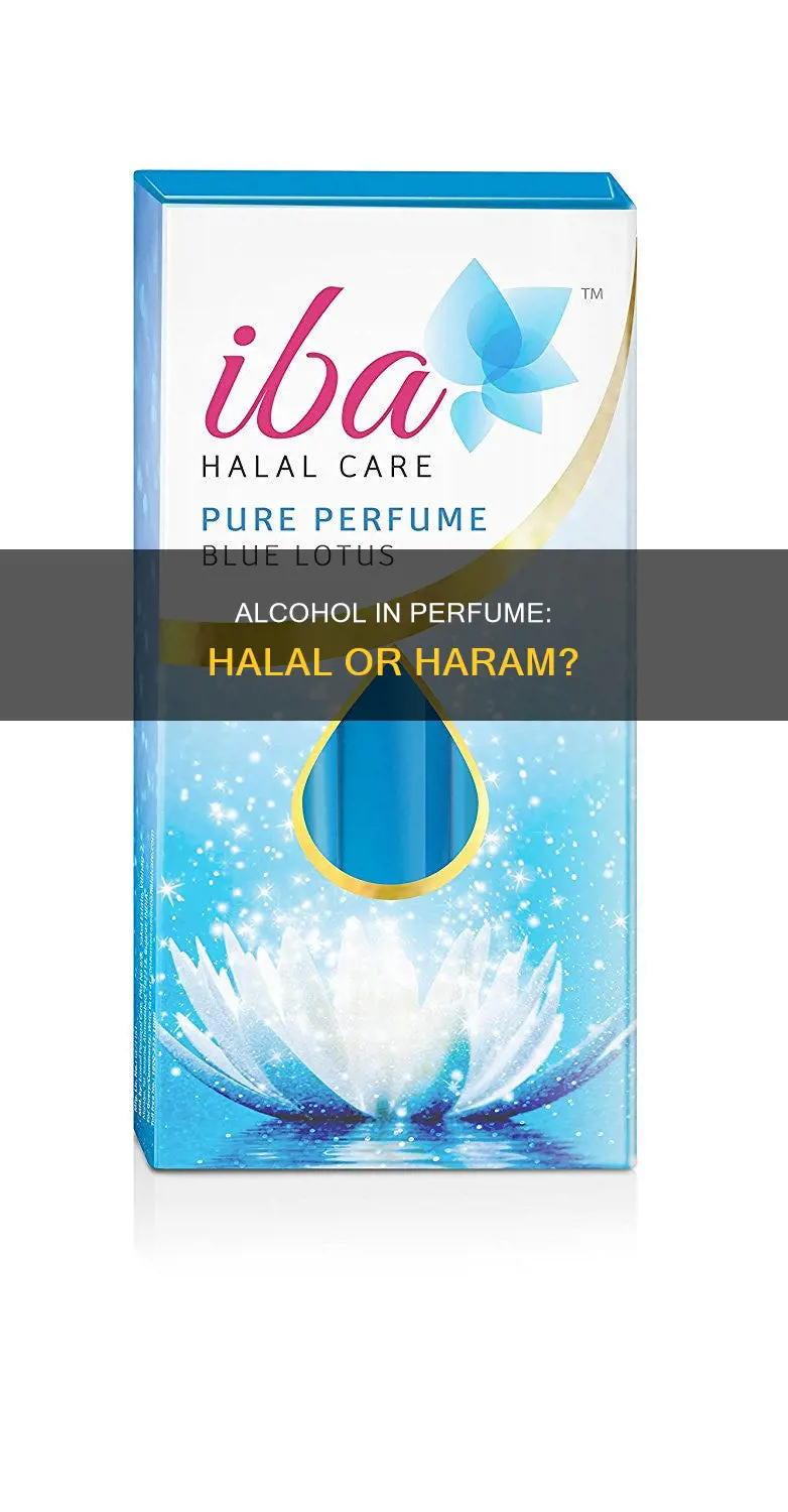 is alcohol perfume allowed in islam