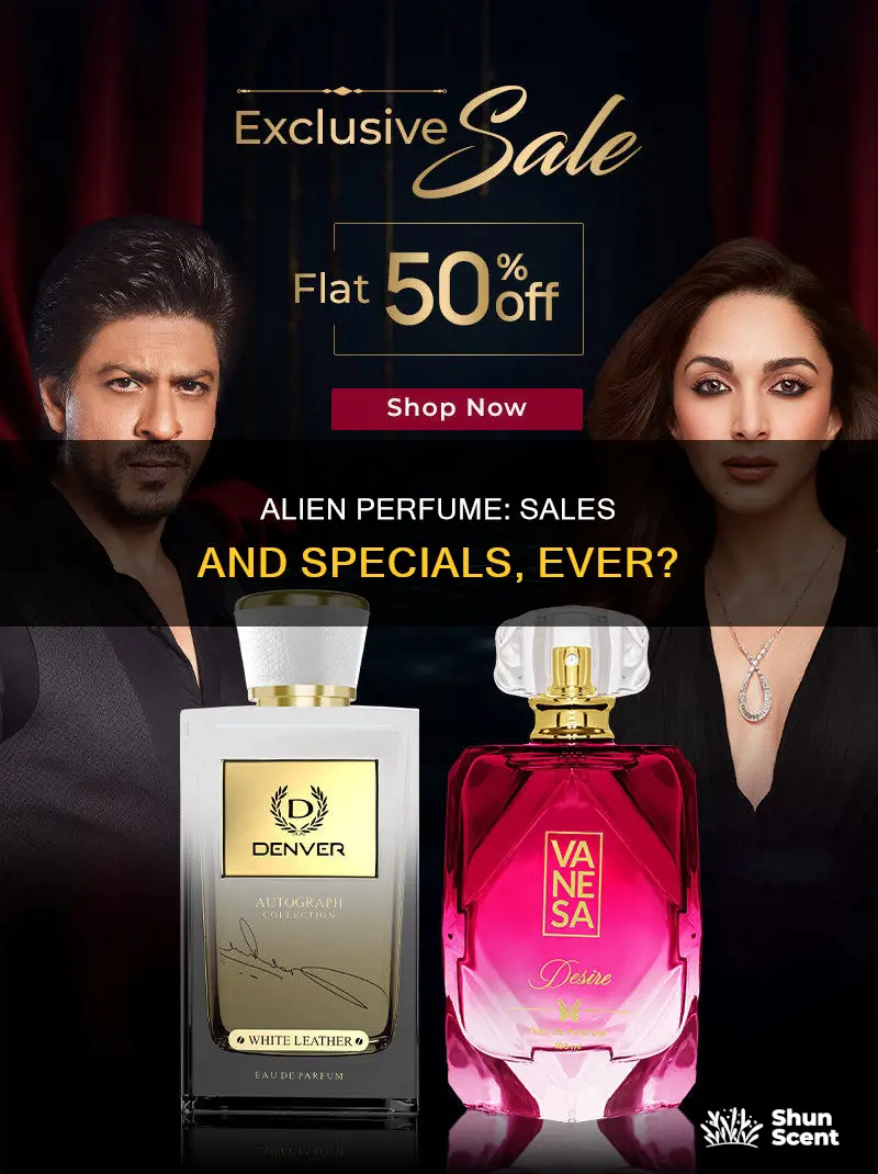 is alien perfume ever on sale or have specials