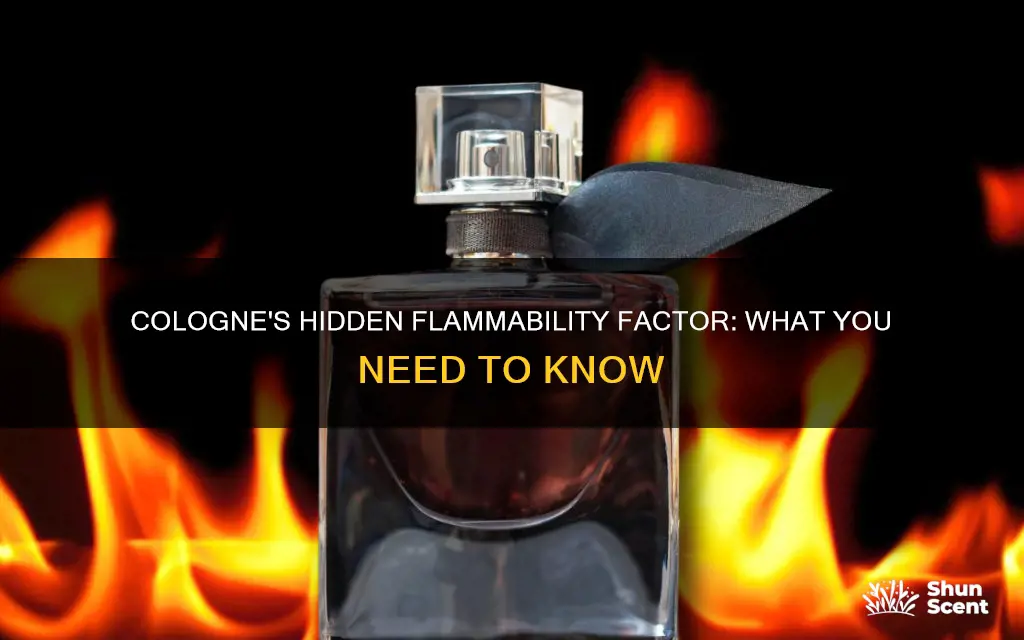 is all cologne flammable