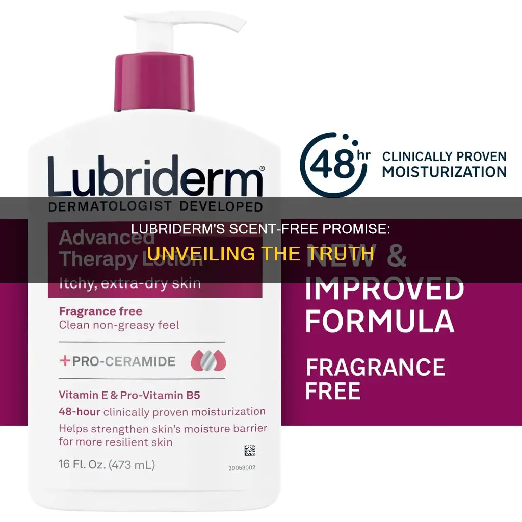 is all lubriderm fragrance free