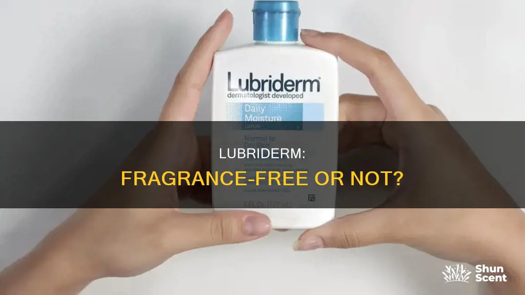 is all lubriderm fragrance free