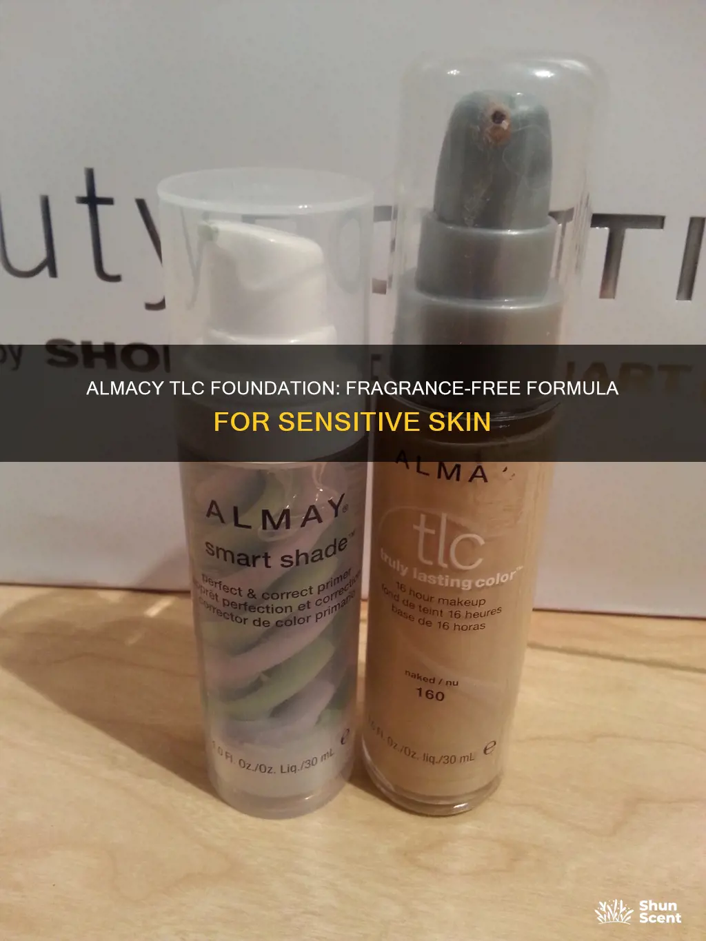 is almay tlc foundation fragrance free