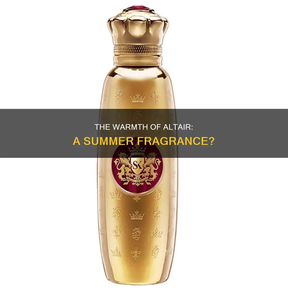 is altair a summer fragrance
