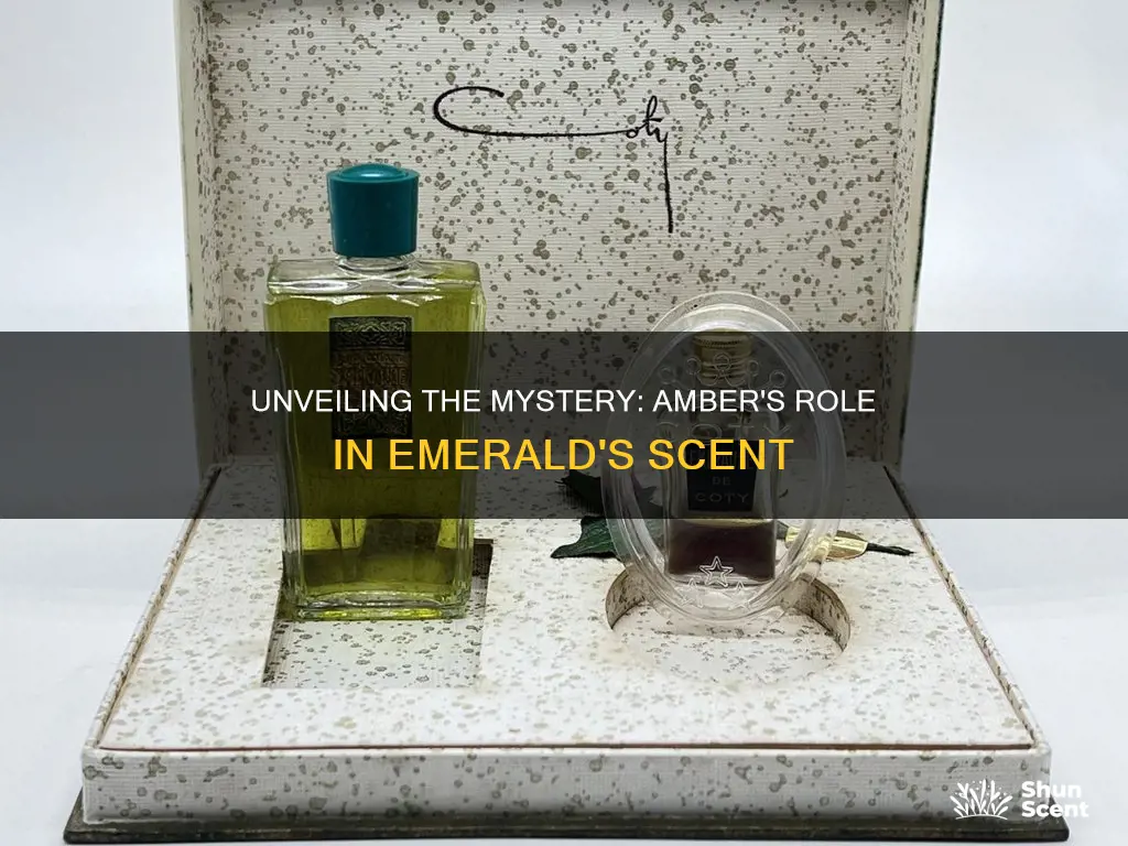 is amber an ingredient in the fragrance of emeraude