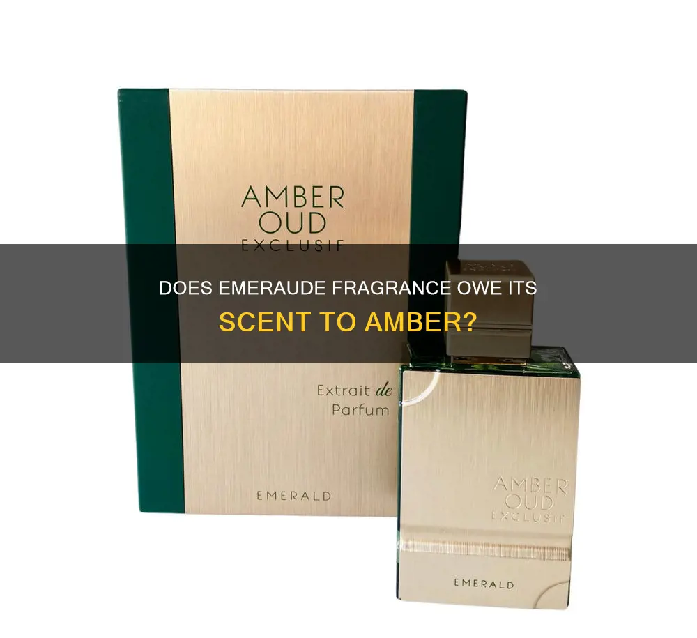 is amber an ingredient in the fragrance of emeraude