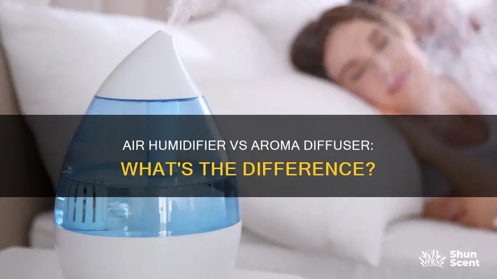 is an air humidifier and aroma diffuser the sam thing