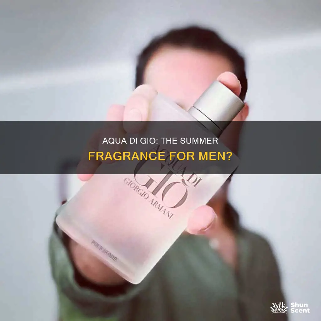 is aqua di gio a summer fragrance