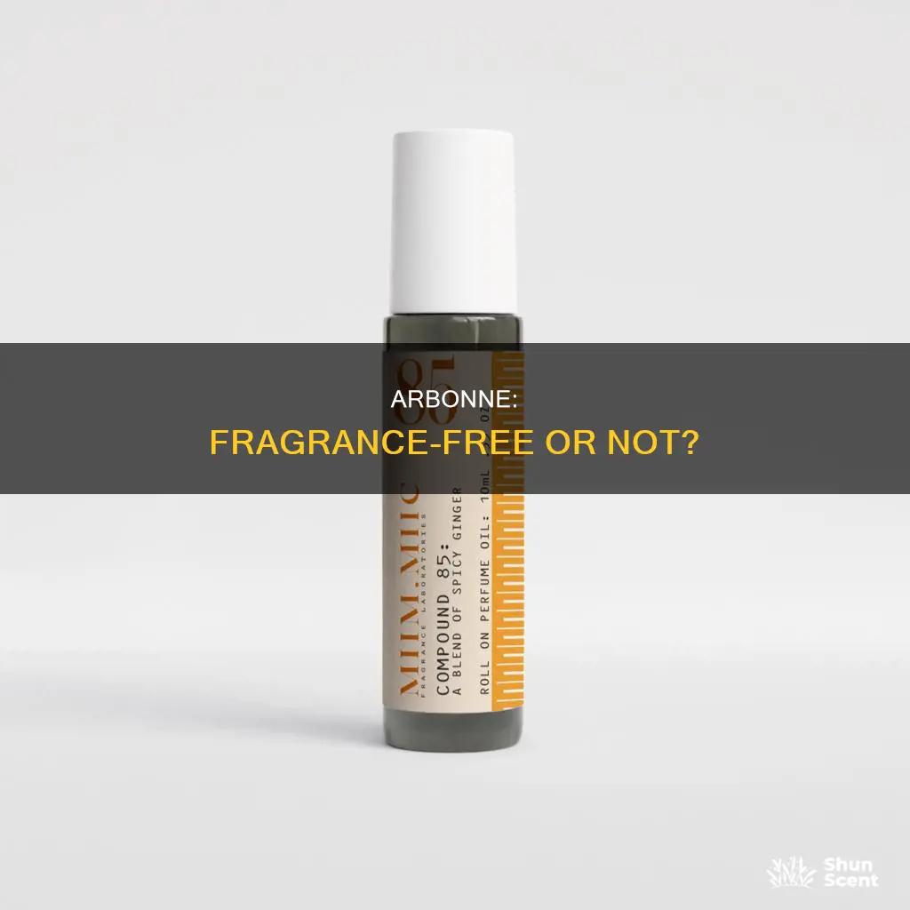 is arbonne fragrance free