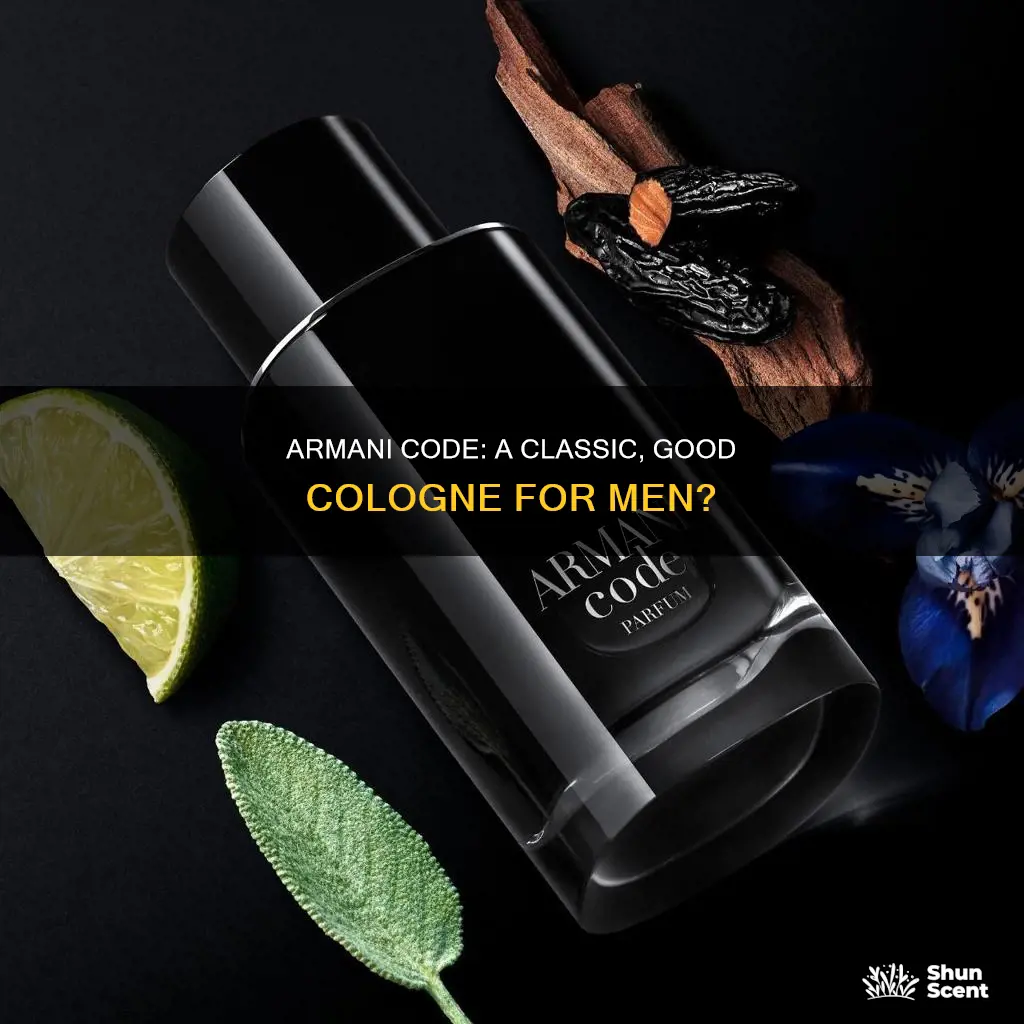 is armani code a good cologne