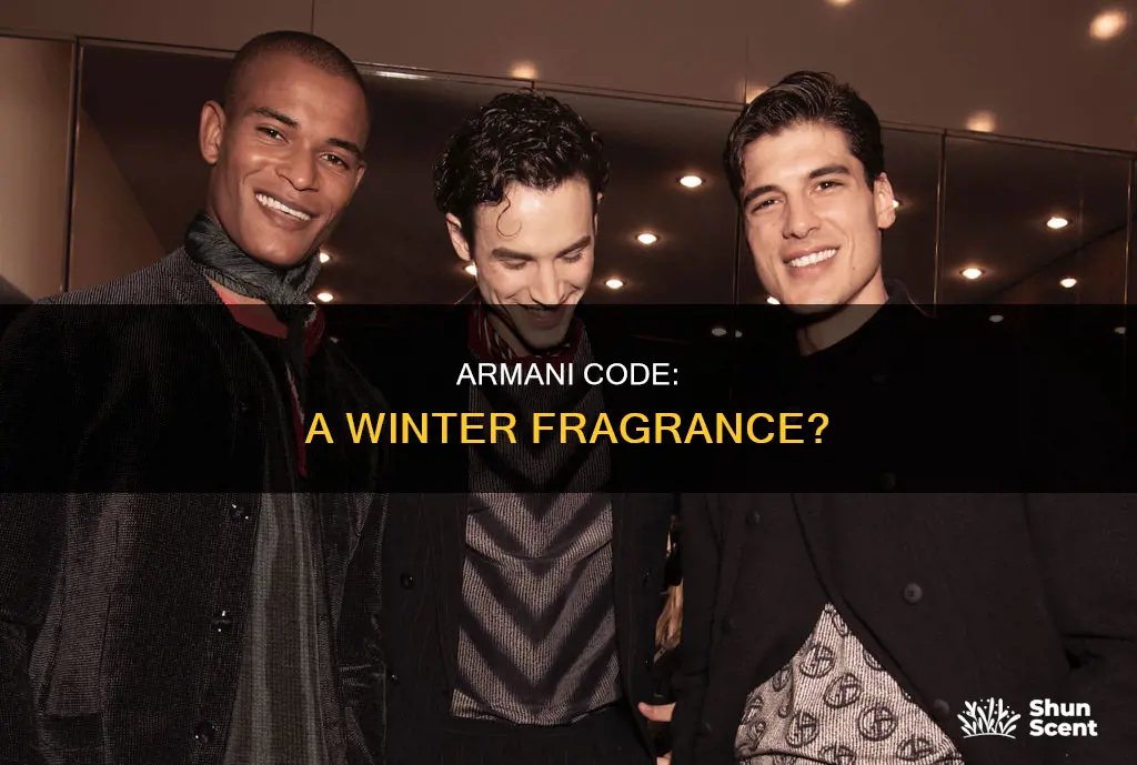 is armani code a winter fragrance